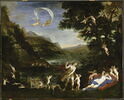 Adonis conduit près de Vénus par les amours, dit aussi à tort L'Eau, image 3/3