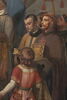Plafond : Charlemagne, entouré de ses principaux officiers, reçoit Alcuin qui lui présente des manuscrits, ouvrage de ses moines, image 8/37