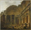 Intérieur du Temple de Diane à Nîmes, image 1/3