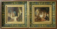 François Ier reçoit les tableaux rapportés d'Italie par le Primatice. Esquisse de plafond., image 4/4
