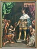 Saint Louis roi de France distribuant les aumônes, image 2/2