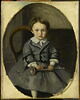 Maurice Robert, enfant (1853-1925), fils de françois-Parfait Robert, ami de Corot, magistrat à Mantes., image 1/2