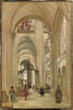 Vue de l'intérieur de la cathédrale de Sens., image 2/4