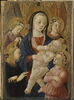 La Vierge et l'Enfant entourés de quatre anges, image 4/4