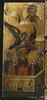 Triptyque à volets mobiles :au centre : La Déisis (le Christ trônant entouré des deux intercesseurs : la Vierge et saint Jean Baptiste) ;
au-dessus : L’Annonciation (à gauche, l’archange Gabriel ; à droite, la Vierge filant)., image 10/12