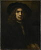 Portrait de jeune homme coiffé d'une large toque noire, dit autrefois Portrait de Titus, fils de Rembrandt, image 1/3