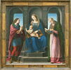 La Vierge et l'Enfant entourés de saint Julien et de saint Nicolas de Myre, image 3/3
