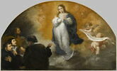 La Vierge de l'Immaculée Conception avec six figures d'hommes en prière, image 1/4