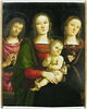 La Vierge et l'Enfant entourés de saint Jean Baptiste et de sainte Catherine d'Alexandrie, image 2/4