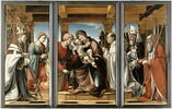 La Circoncision avec saint Ambroise, sainte Catherine, saint Baudouin, saint Jérôme et Fra Jacopo Lampugnani en donateur, image 5/5