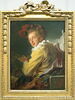 Portrait de Louis Richard de La Bretèche en costume de fantaisie, dit autrefois : La Musique.Portrait de M.de la Bretèche,frère de l'abbé de Saint-Non., image 2/4
