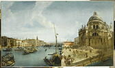 L'entrée du Grand Canal et l'église de la Salute à Venise, image 1/2