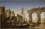 Ruines de la mosquée du khalife Hakem au Caire, image 1/2
