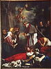 Saint Macaire de Gand donnant la communion aux pestiférés, image 2/2