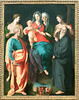 La Vierge à l'Enfant avec sainte Anne et quatre saints (Sébastien, Pierre, Benoît et le bon larron), image 2/7