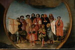 La Vierge à l'Enfant avec sainte Anne et quatre saints (Sébastien, Pierre, Benoît et le bon larron), image 4/7