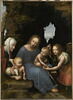 La Vierge et l'Enfant Jésus avec sainte Élisabeth, le petit saint Jean Baptiste et saint Michel, dit La Vierge aux balances, image 1/7