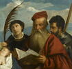 La Vierge à l' Enfant avec saint Étienne, saint Jérôme et saint Maurice, image 3/7