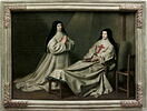 La mère Catherine-Agnès Arnauld (1593-1671) et la soeur Catherine de Sainte Suzanne Champaigne (1636-1686), fille de l'artiste, image 4/6