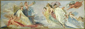 La Renaissance des arts en France. Esquisse de plafond., image 2/2