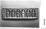 Plaque provenant d'un autel portatif : les saints Jacques, Philippe, Barthélemy, Matthieu, Simon et Jude Thaddée, image 7/9