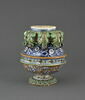 Vase à deux anses : décor floral, image 3/5