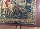Fragment d'une tapisserie : allégorie du mois de juillet, la chasse au cerf, le Retour de la chasse, image 3/15