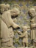 Plaque ajourée : Le Christ désignant un enfant., image 3/7