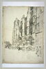 La cathédrale de Bourges : la façade occidentale, image 2/2