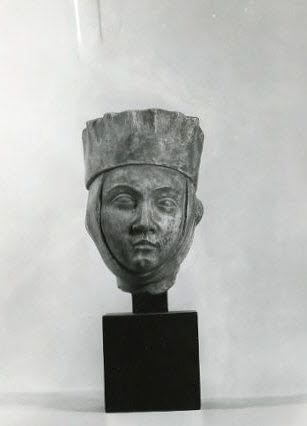 Tête d'une vierge folle, image 6/9
