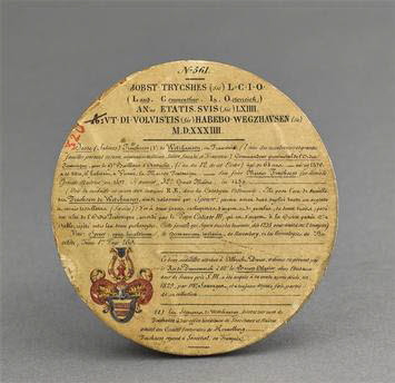 Médaillon : Jobst Truchsess de Wetzhausen (ou Josse Truchsers de Wetzhausen), image 2/2