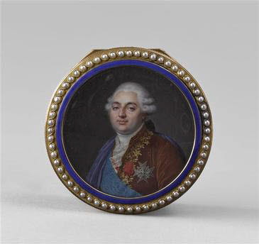 Bonbonnière : portrait de Louis XVI