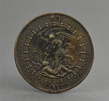 Médaille : Louis XIV restaurant l'Ordre de Saint-Michel, image 1/2