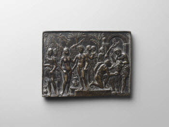 Plaquette : sujet allégorique
