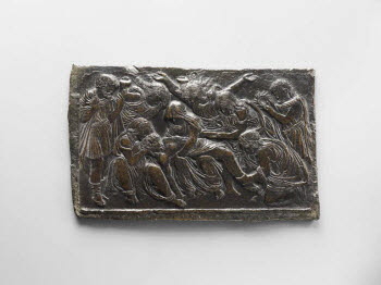 Plaquette : La déploration du Christ