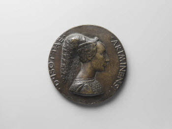 Médaille : Isotta de Rimini / un éléphant
