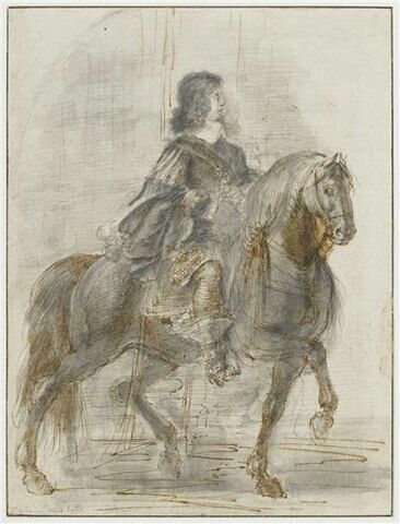 Portrait équestre de Cosme III, Duc de Médicis, image 1/2