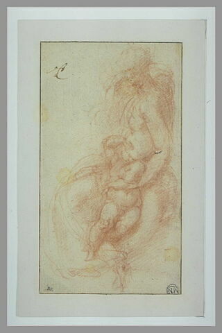 Vierge assise avec l'Enfant, image 1/1