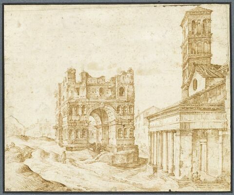 Le temple de Janus et l'église  San Giorgio in Valabro à Rome, image 1/2