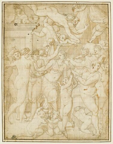 Allégorie de l'Hymen avec Vénus couronnée, et les Muses, image 1/2