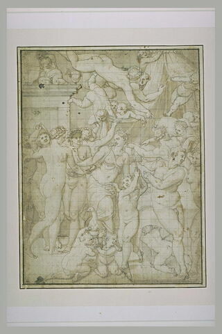 Allégorie de l'Hymen avec Vénus couronnée, et les Muses, image 2/2
