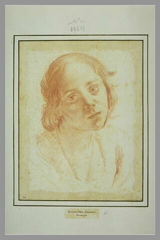Teresa Bucherelli, femme de Carlo Dolci, vue en buste, image 1/1