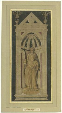 Etude de la statue de Saint Etienne d'Orsanmichele