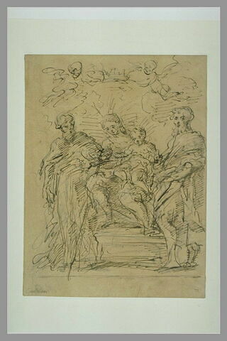 Vierge à l'Enfant avec saint Pierre et saint Paul, image 1/1