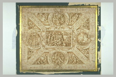 Etude de plafond pour la salle de Cosimo I, image 2/2