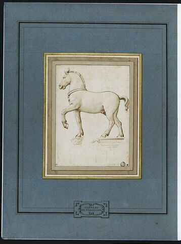 Etude d'après l'un des chevaux de la basilique Saint Marc, à Venise, image 2/4