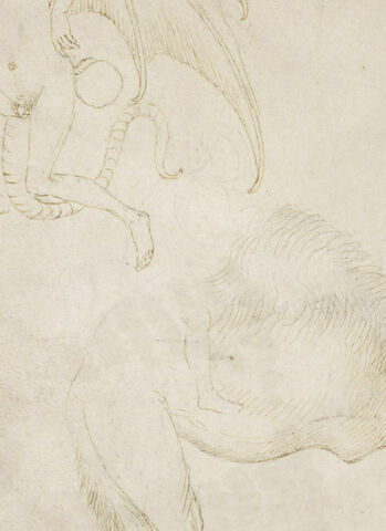 Deux démons ; pélican ; deux vierges : dromadaire ; aigle ; ours, image 2/3