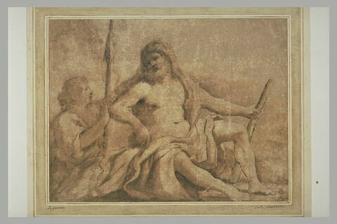 Hercule assis à côté d'Omphale, image 2/2