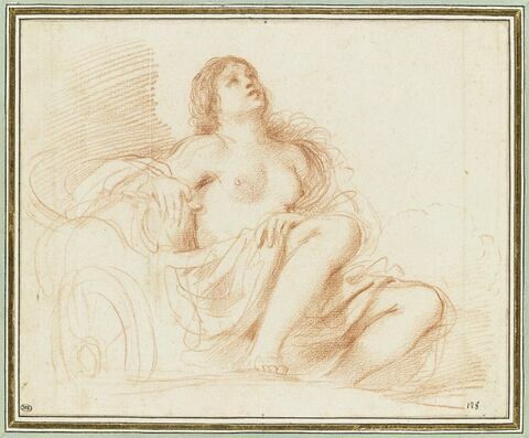 Une déesse assise sur un char : Venus (?), image 1/2