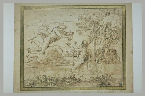 Mercure remettant une lyre à Apollon, image 2/2